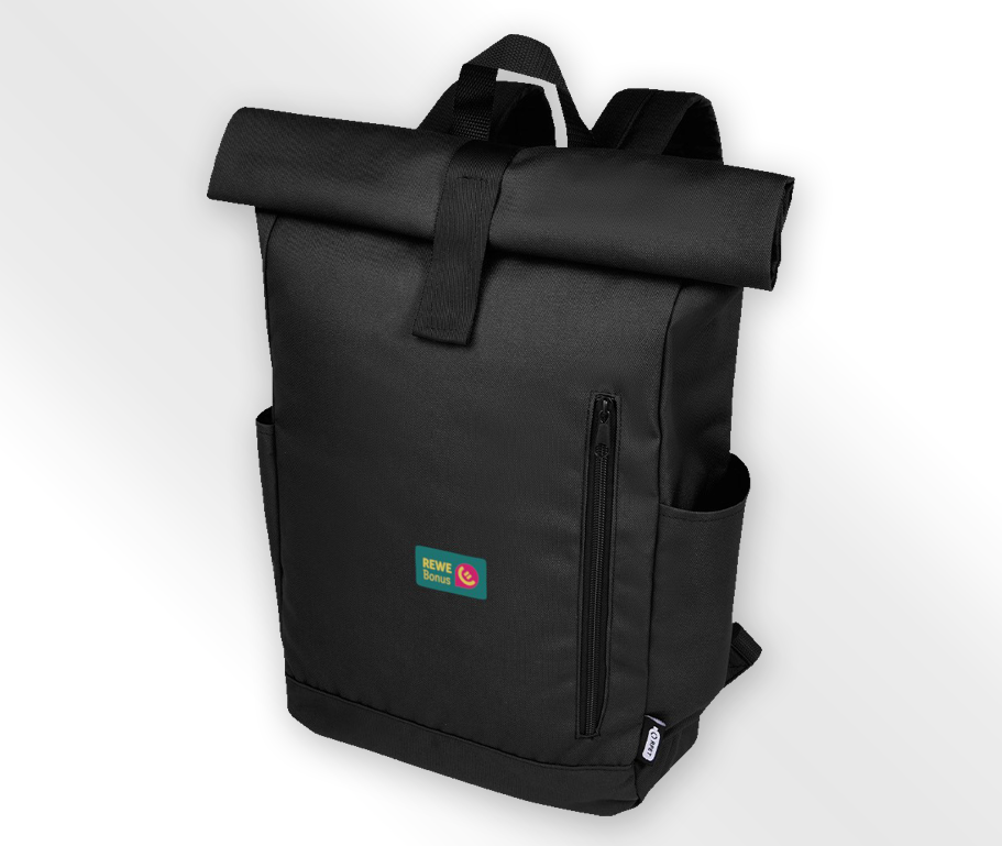 REWE Bonus Rolltop Rucksack