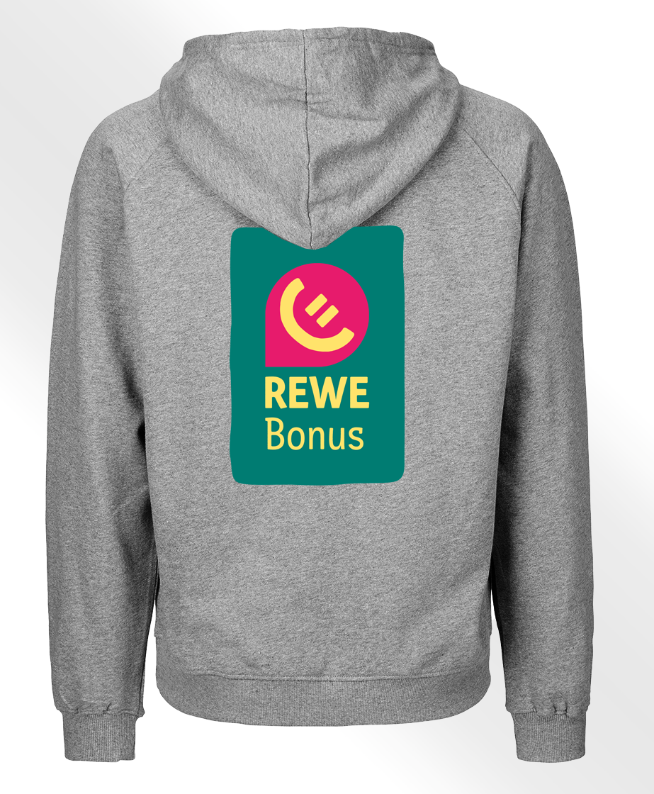 REWE Bonus Ambassador Hoody Grau L